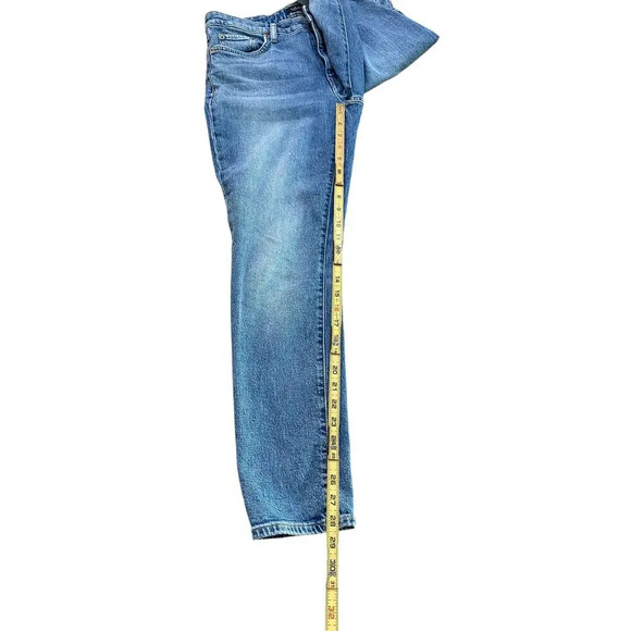 Lauren Ralph Lauren Blue Straight Leg Slim Fit Denim Jean Size 8 - Picture 4 of 4